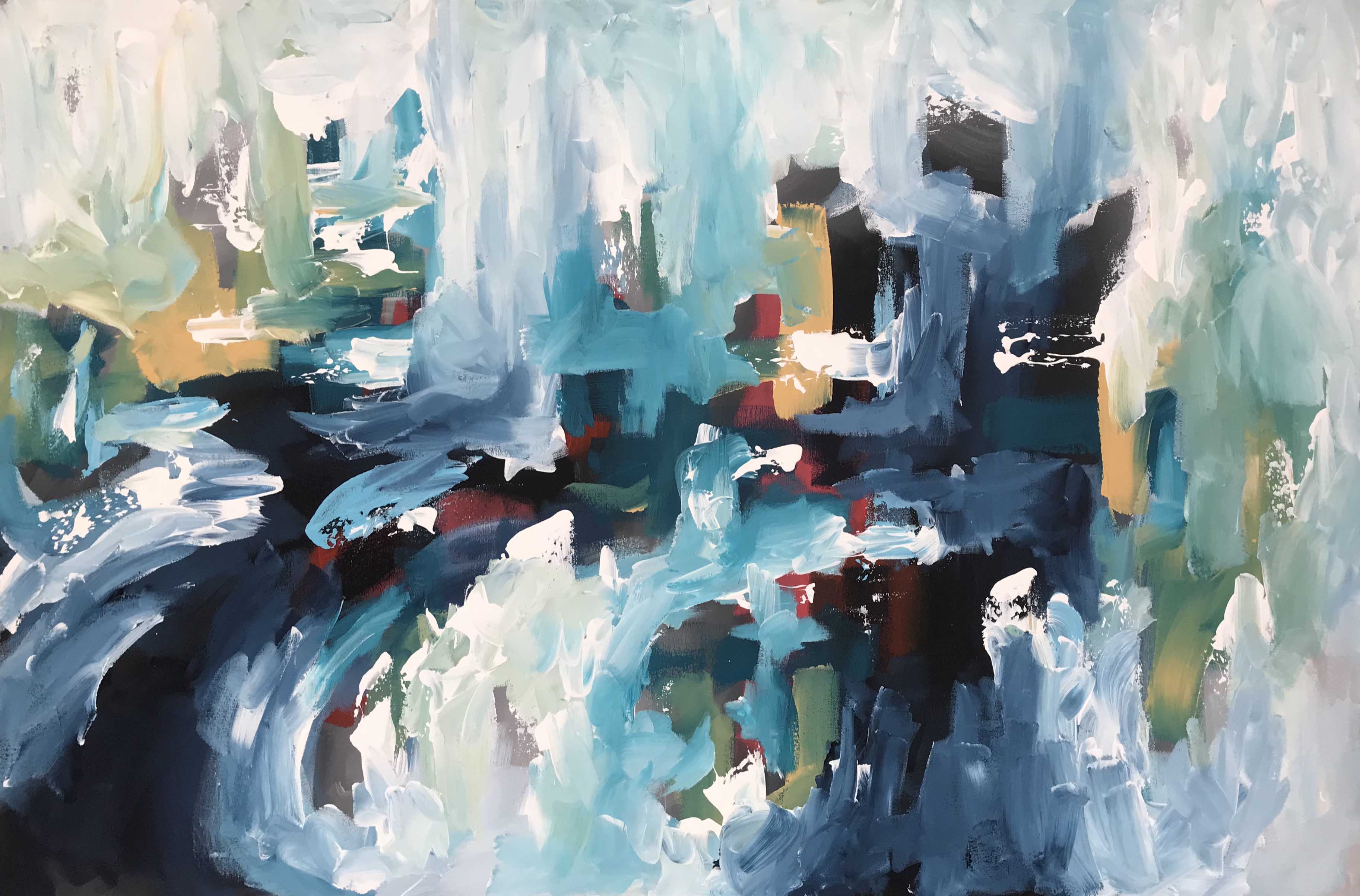 Illusions - 90x60 cm - Original Painting