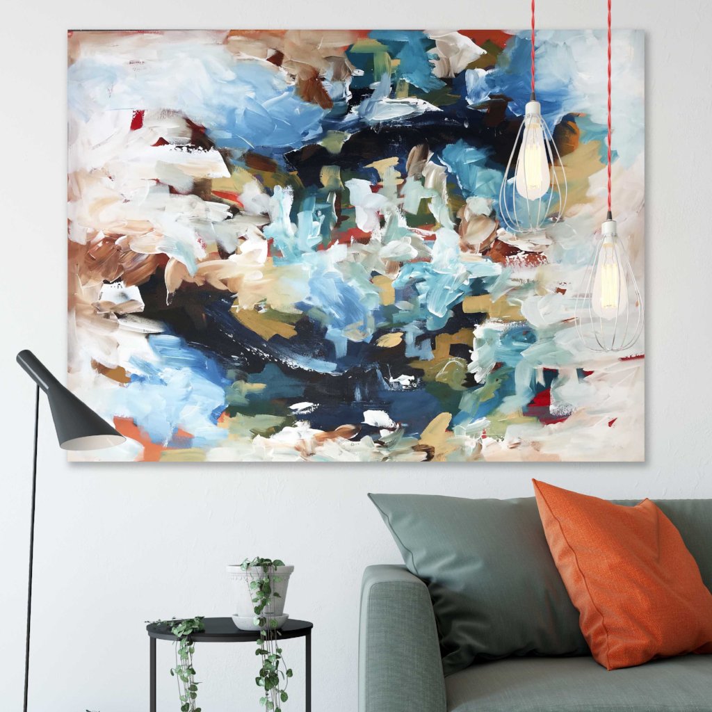 The Last Trance - 90x122 cm - Original Painting