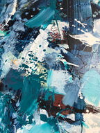 Lapsenmuisto - 122x90 cm - Original Painting-OmarObaid.com