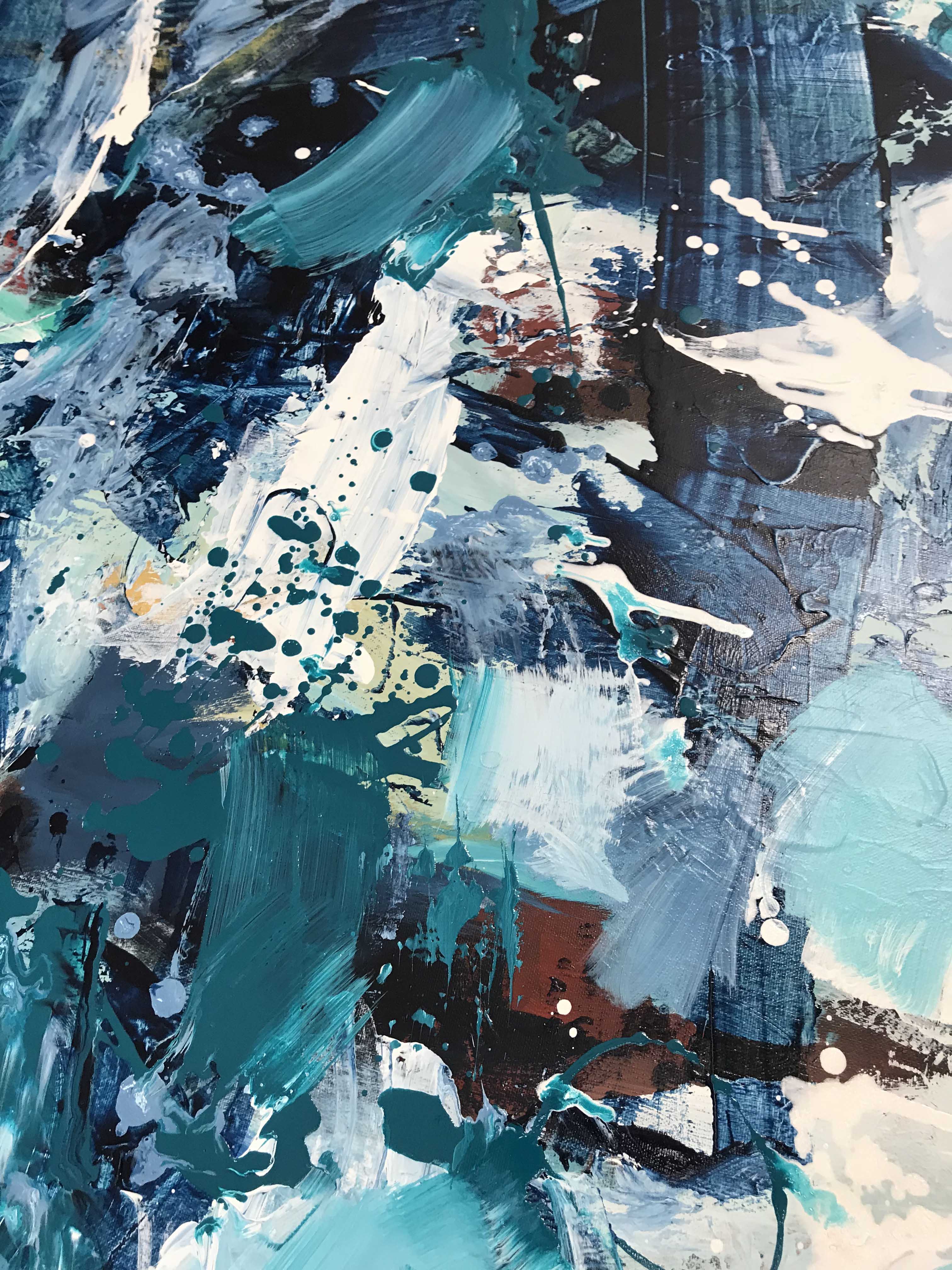 Lapsenmuisto - 122x90 cm - Original Painting-OmarObaid.com