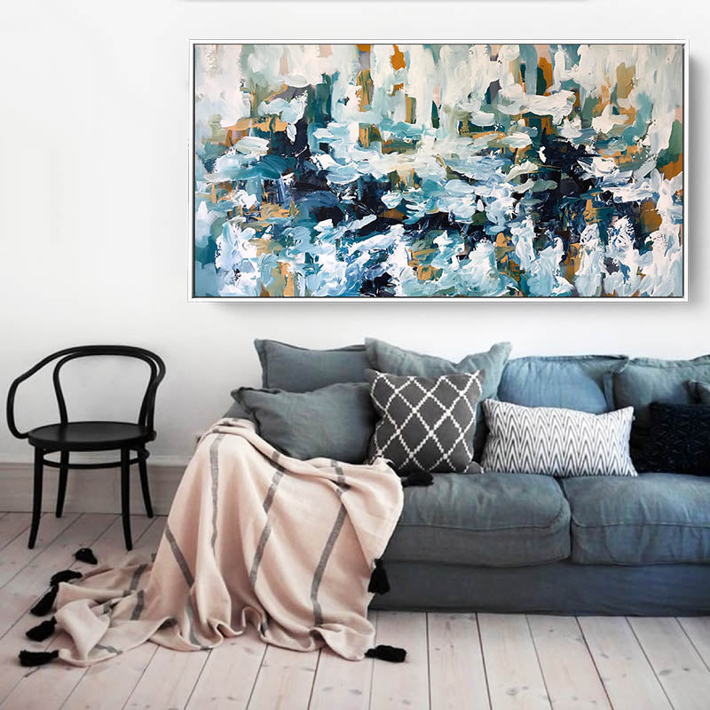 Silent River 2- 152x76 cm - Original Painting