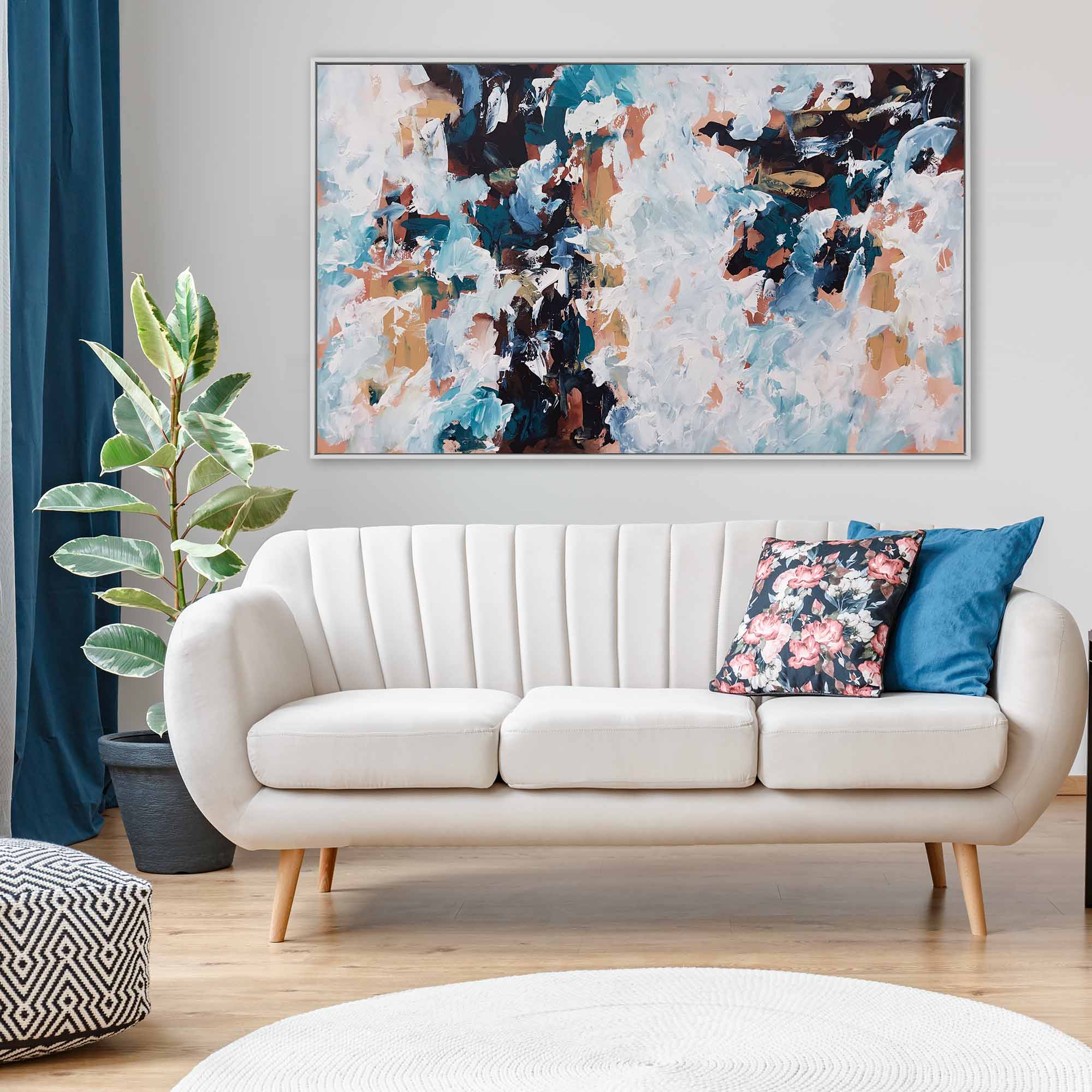 Chasing Waves - 152x92 cm - Original Painting