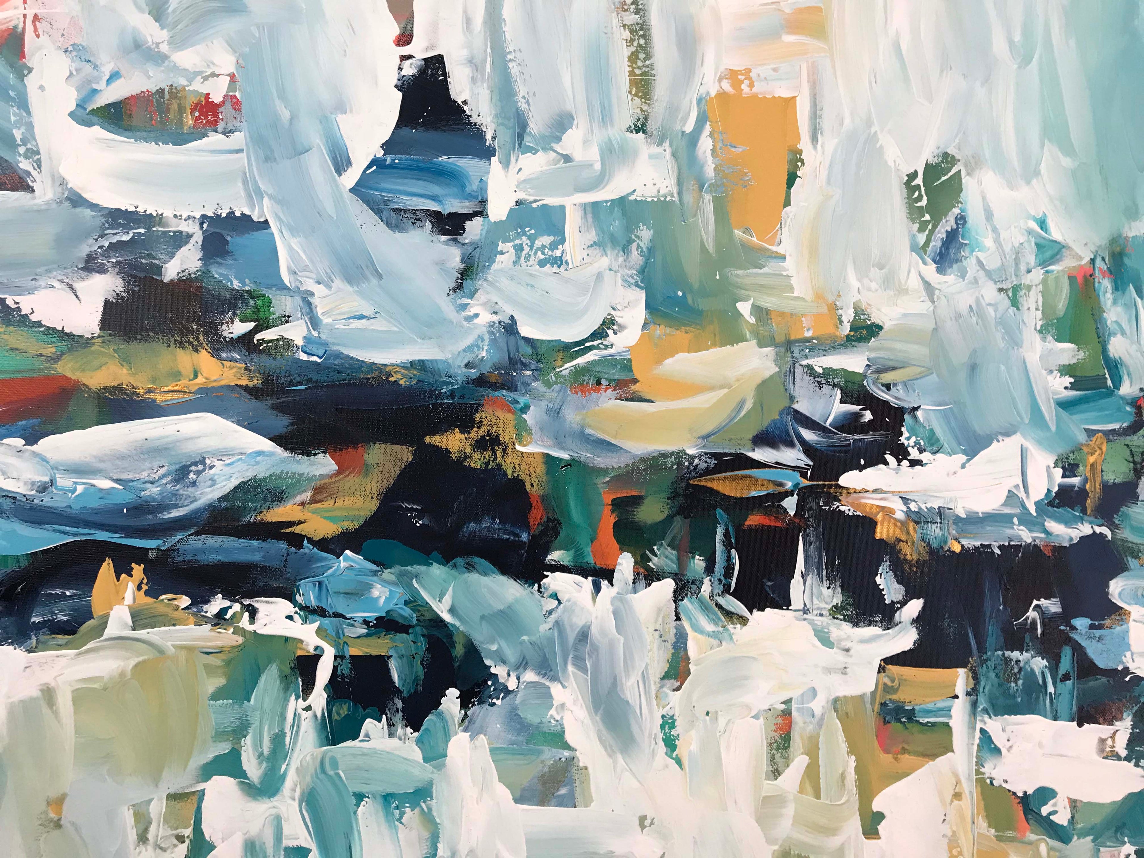 Dual Existence - 180x76 cm - Original Painting-OmarObaid.com