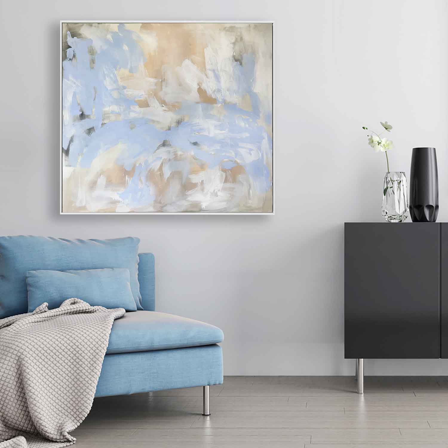 A New Day - 102x92 cm - Original Painting