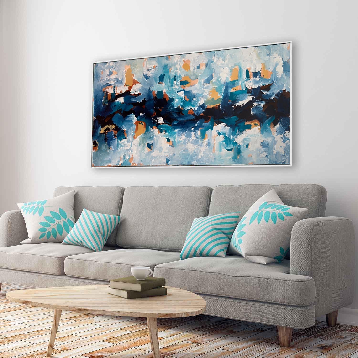 Secrets 3 - 152x76 cm - Original Painting