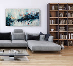 A Wave Of Emotions - 152x76 cm - Original Painting
