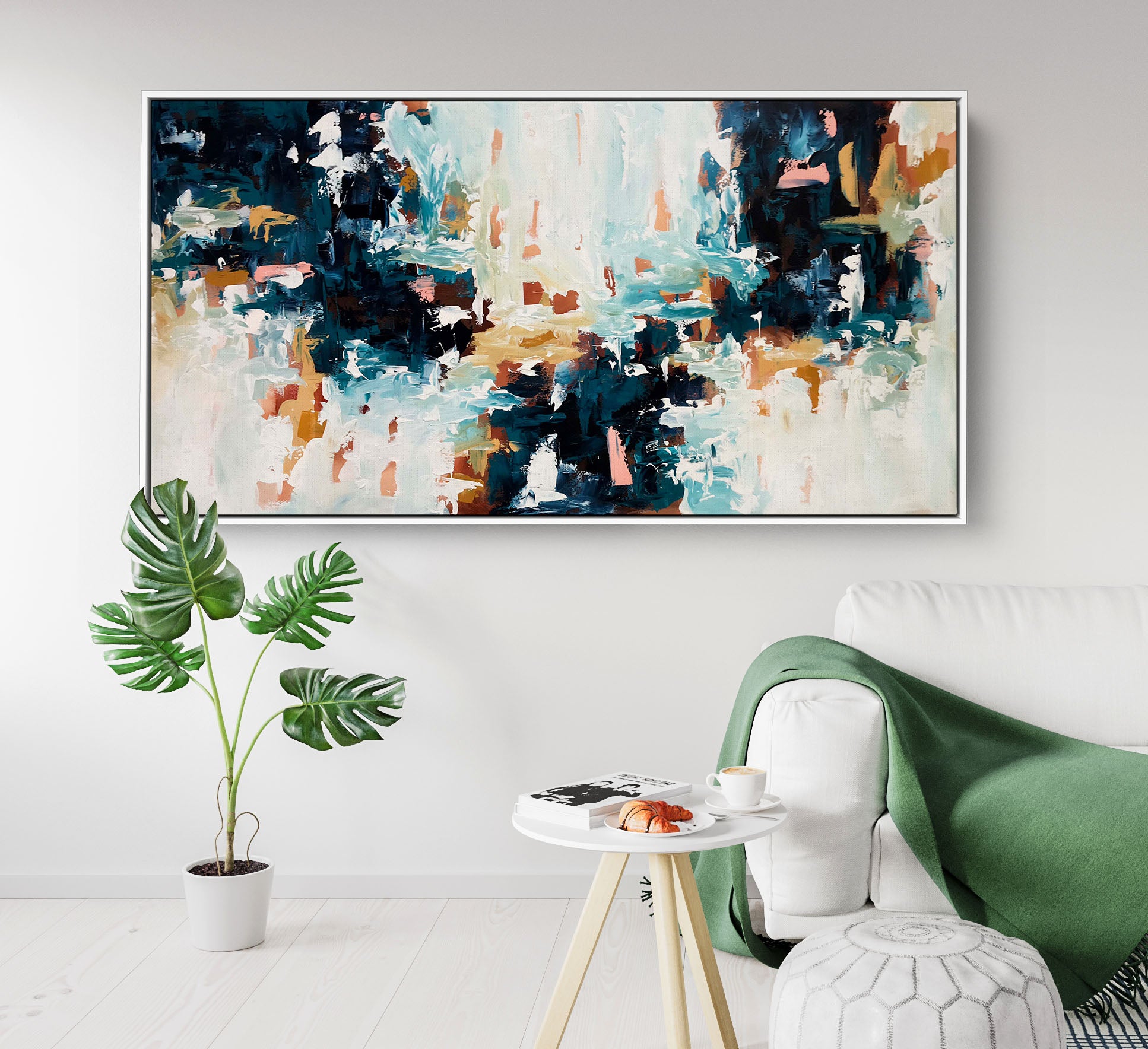 Blurred Emotions - 152x76 cm - Original Painting