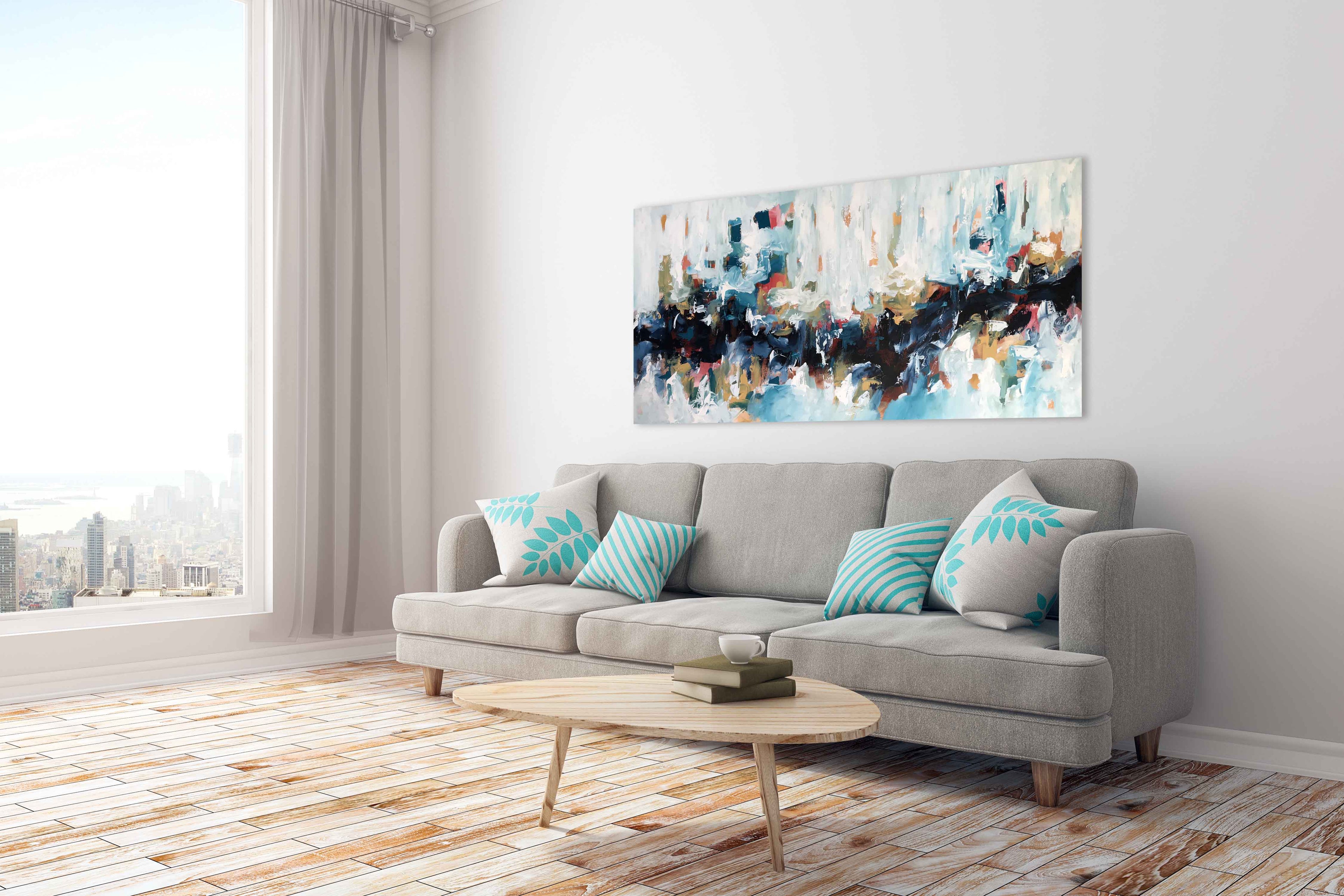 Once Upon A Time - 152x76 cm - Original Painting