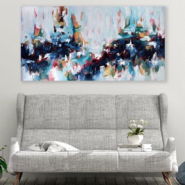 Once Upon A Time 2 - 152x76 cm - Original Painting