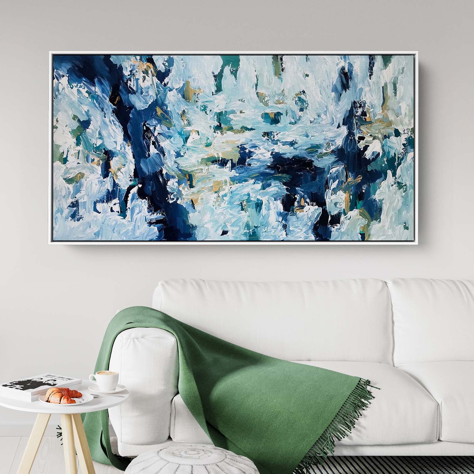 Silent River - 152x76 cm - Original Painting