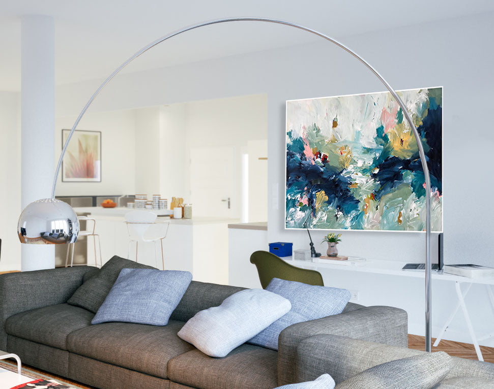 The Long Road - 117x92 cm - Original Painting