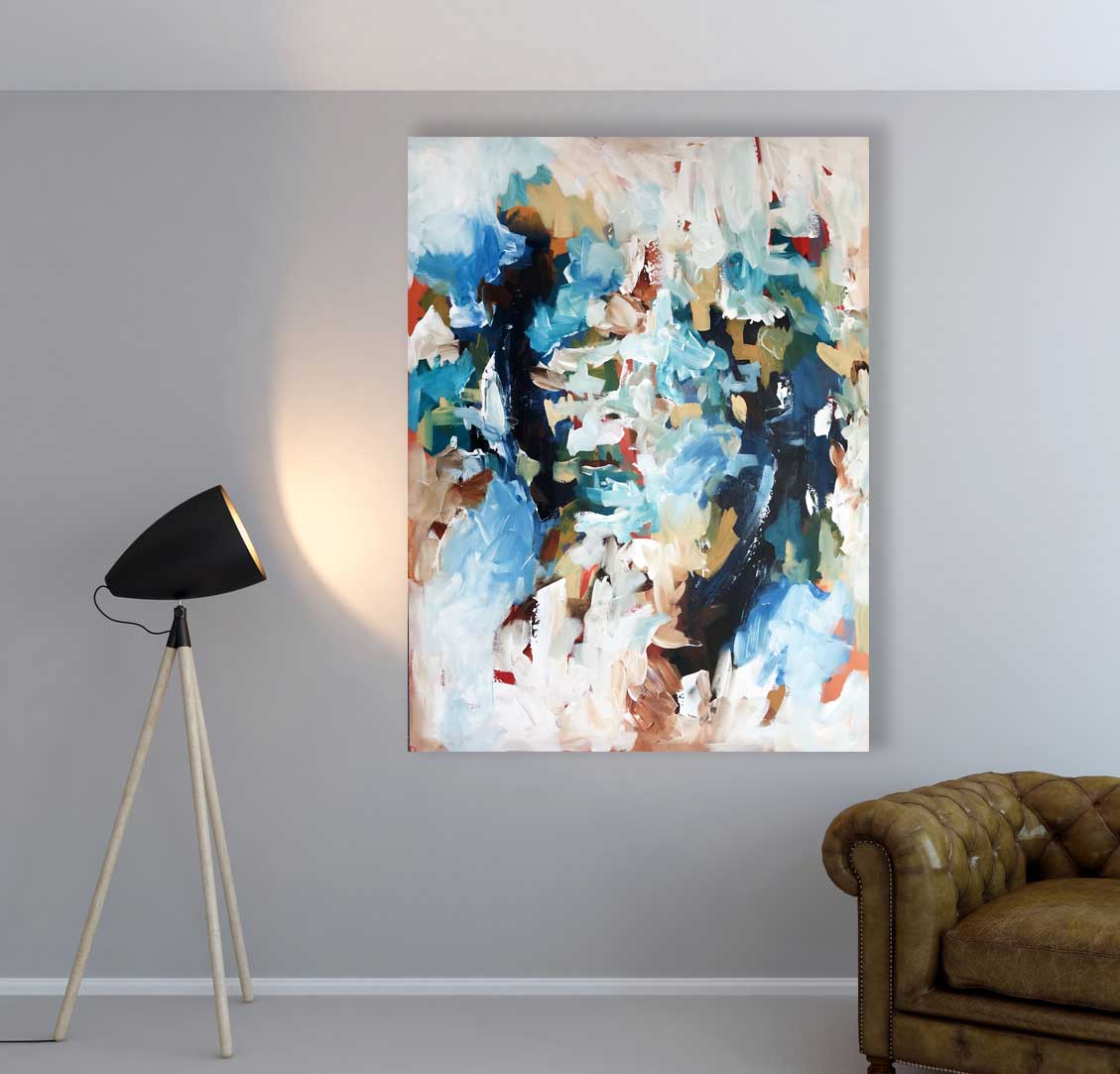 The Last Trance - 90x122 cm - Original Painting-OmarObaid.com