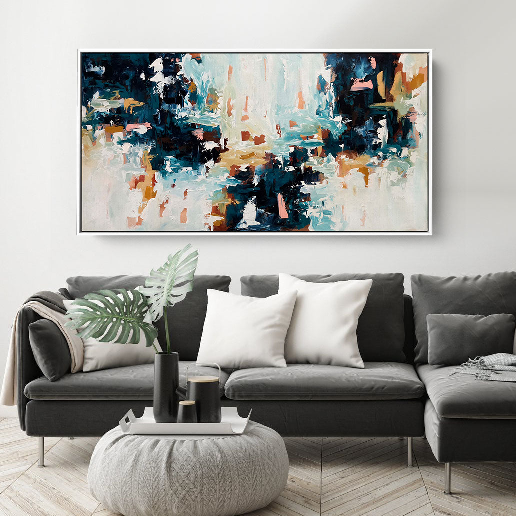 Blurred Emotions - 152x76 cm - Original Painting