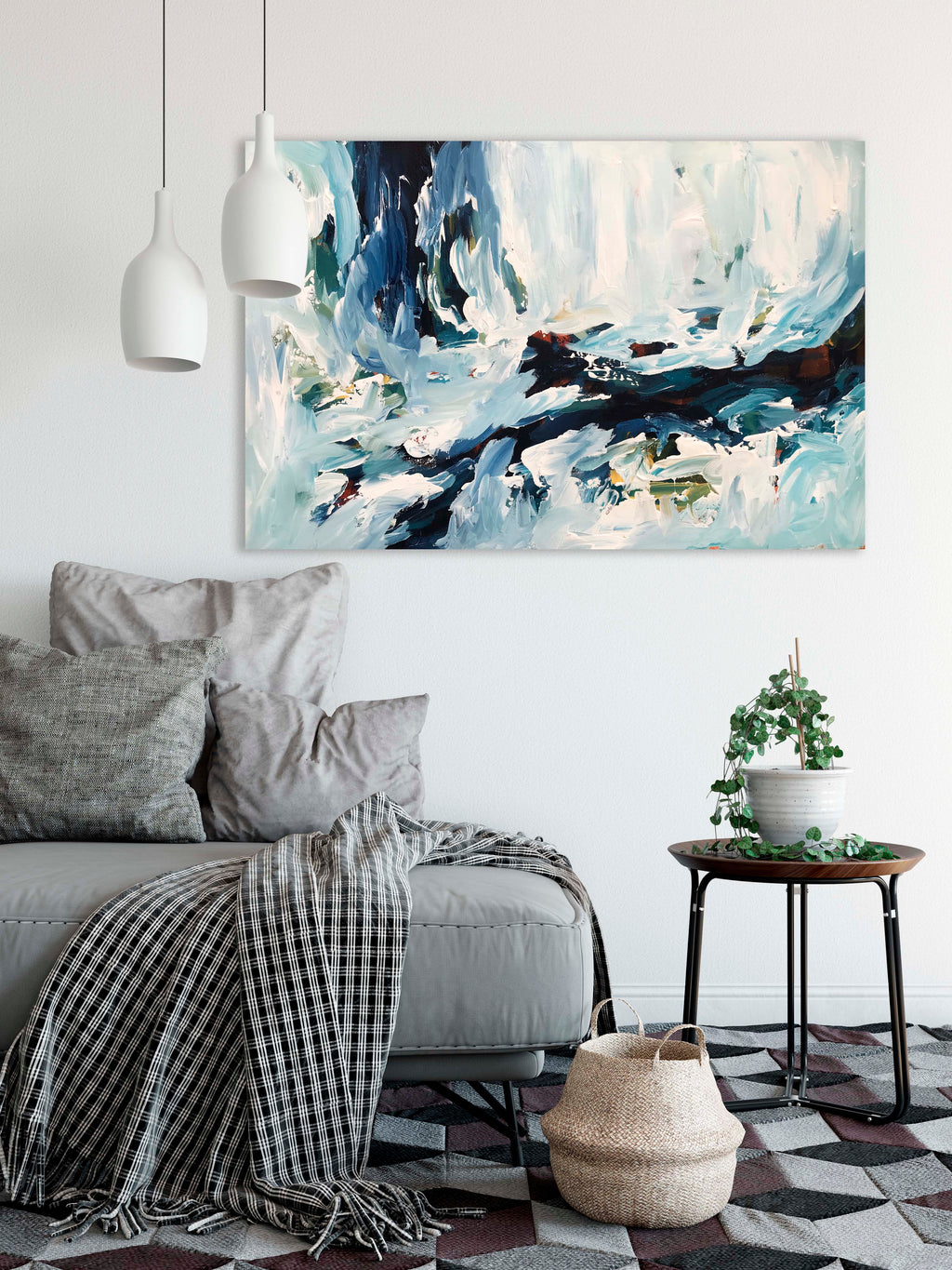 Oasis - 90x60 cm - Original Painting