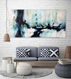 Seeing Is Believing - 152x76 cm - Original Painting-OmarObaid.com