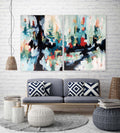 Questioning Reality - 152x102 cm - Original Painting-OmarObaid.com