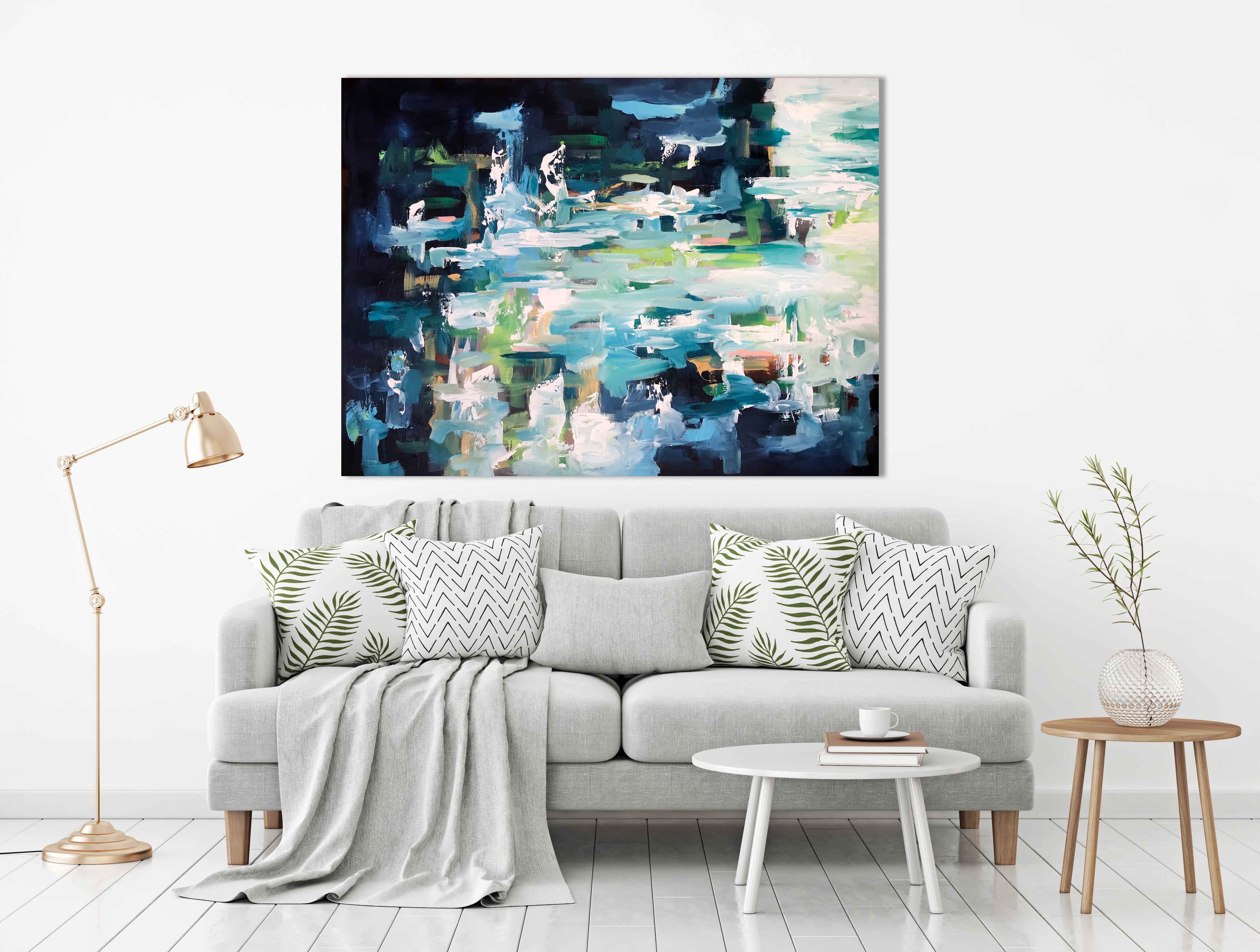 Soundless Landscape - 122x90 cm - Original Painting