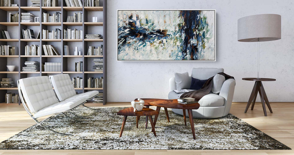 The Waterfall - 152x76 cm - Original Painting