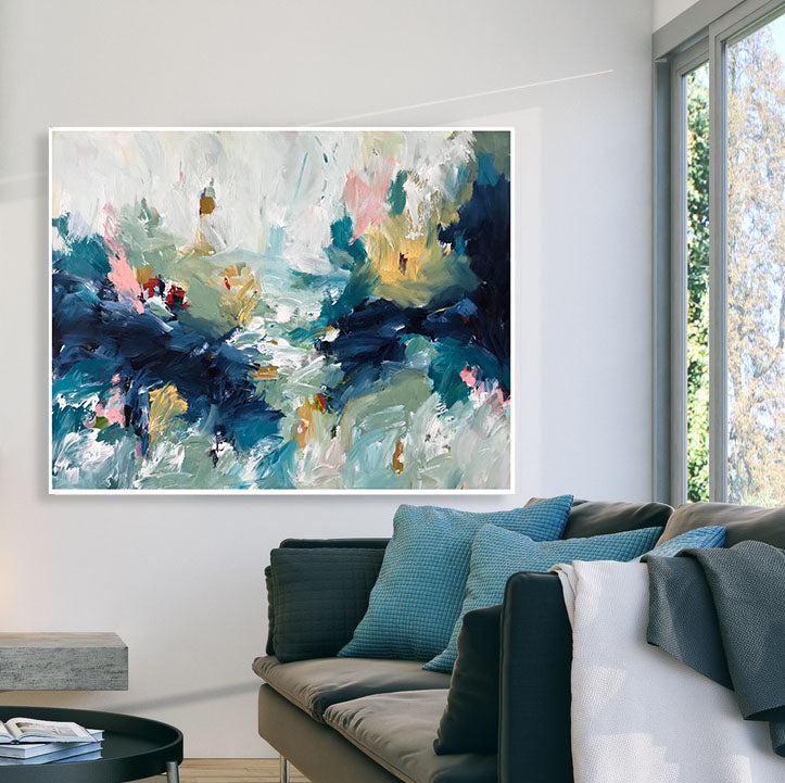 The Long Road - 117x92 cm - Original Painting
