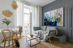 The Lake - 152x90 cm - Original Painting-OmarObaid.com