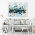 The Pond - 122x90 cm - Original Painting