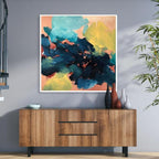 Lost In Time - 102x102 cm - Original Painting