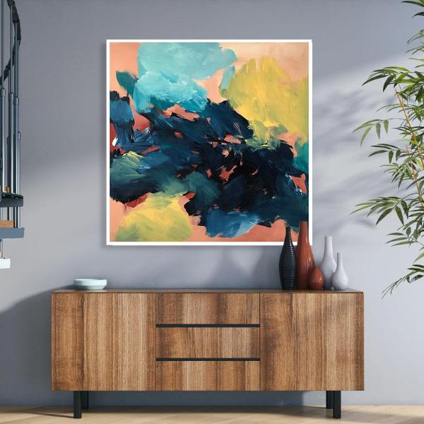 Lost In Time - 102x102 cm - Original Painting