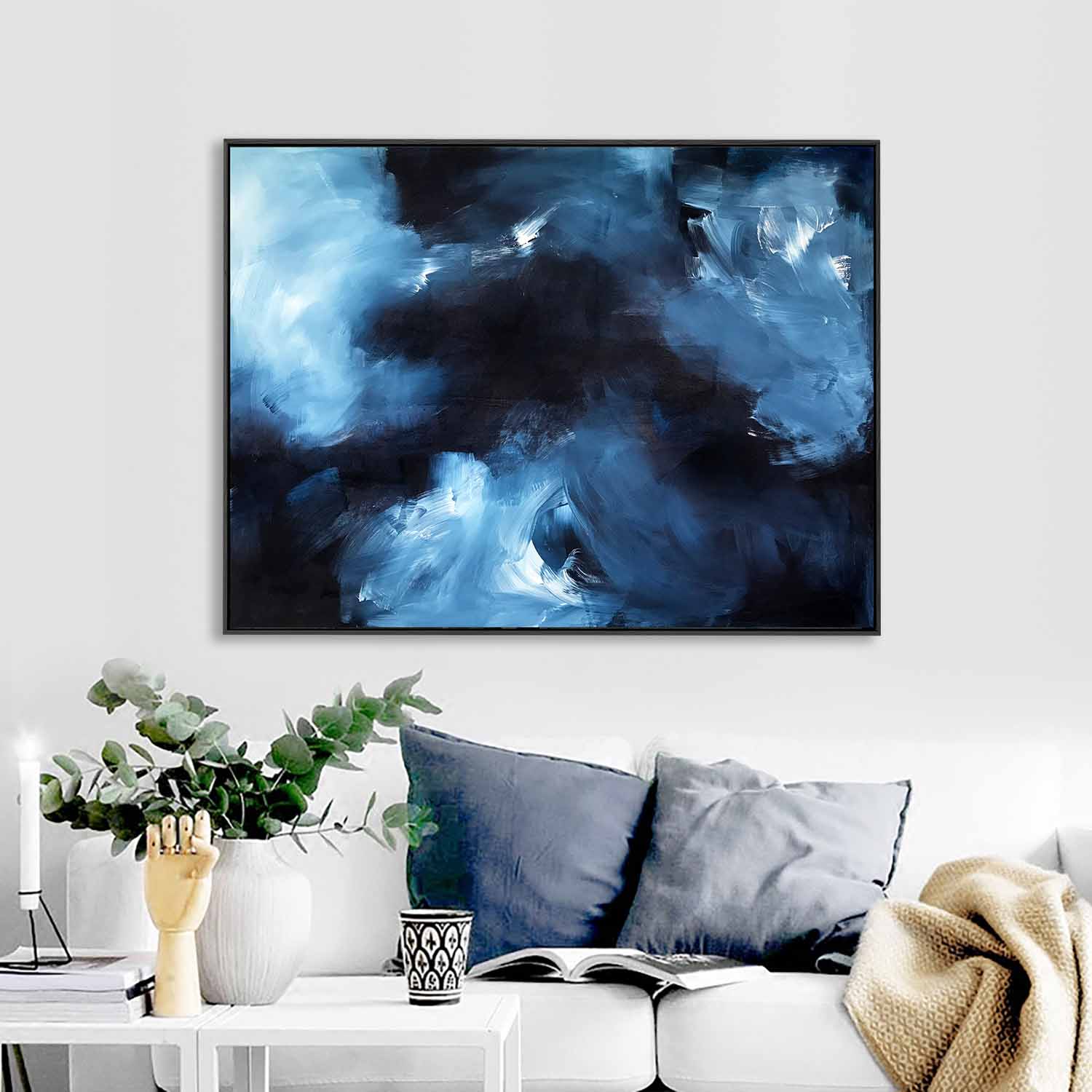 Midnight Waves - 102x76 cm - Original Painting