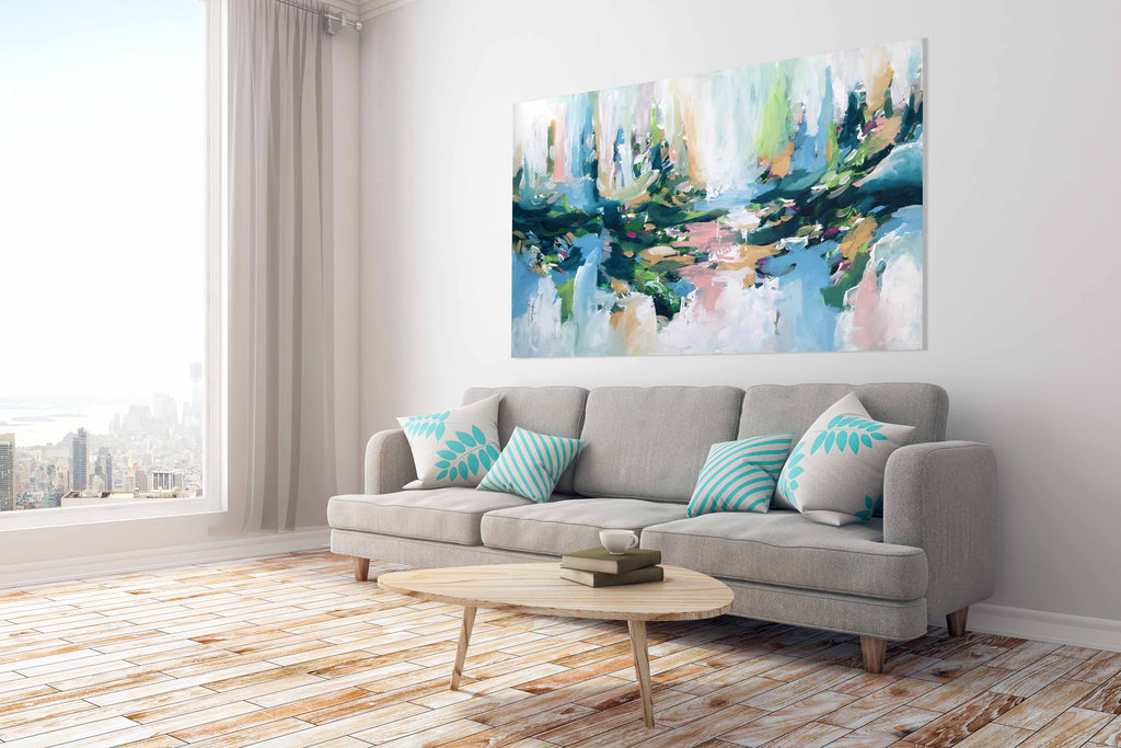 Make Up Your Mind - 152x102 cm - Original Painting