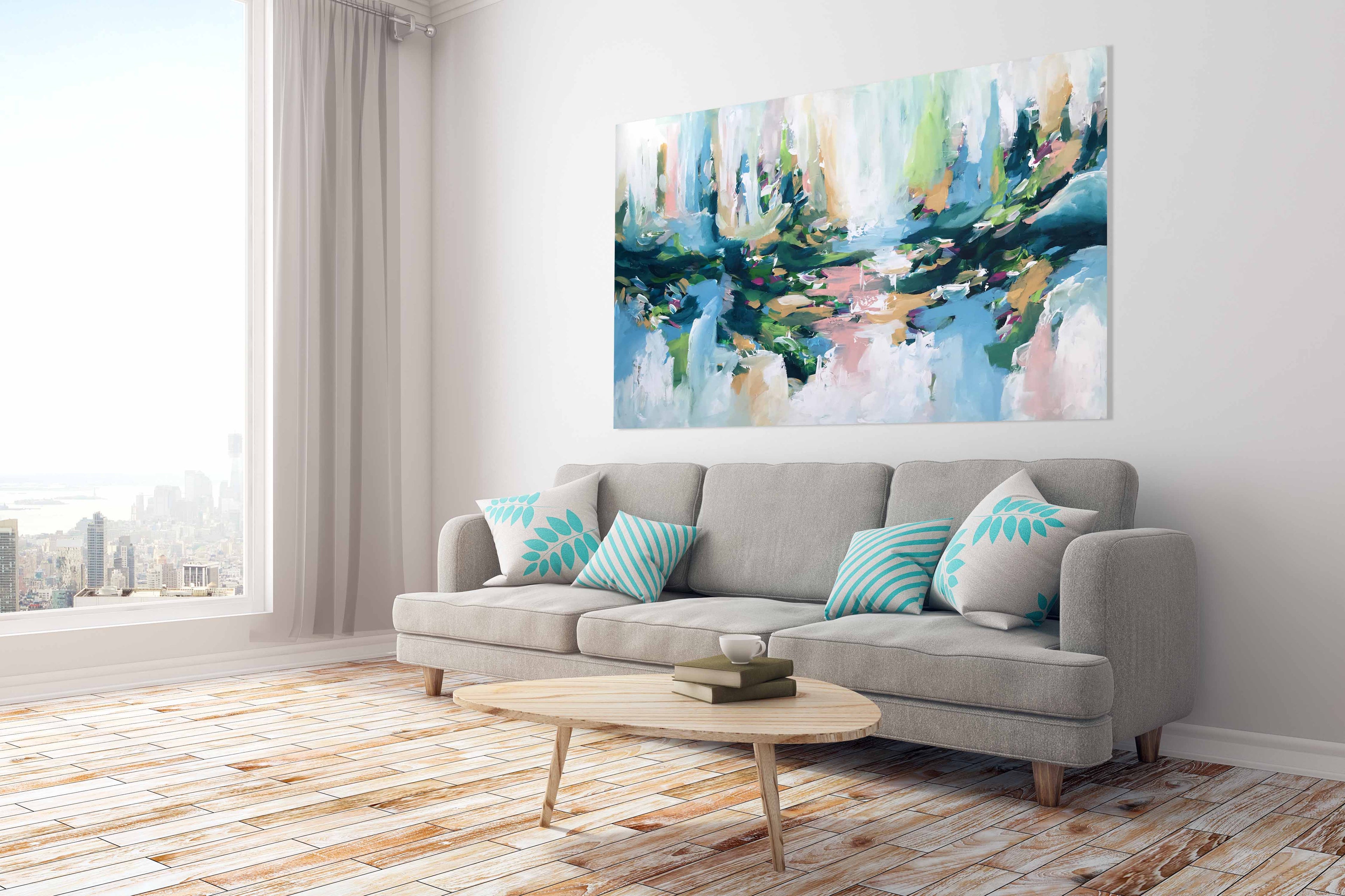 Make Up Your Mind - 152x102 cm - Original Painting