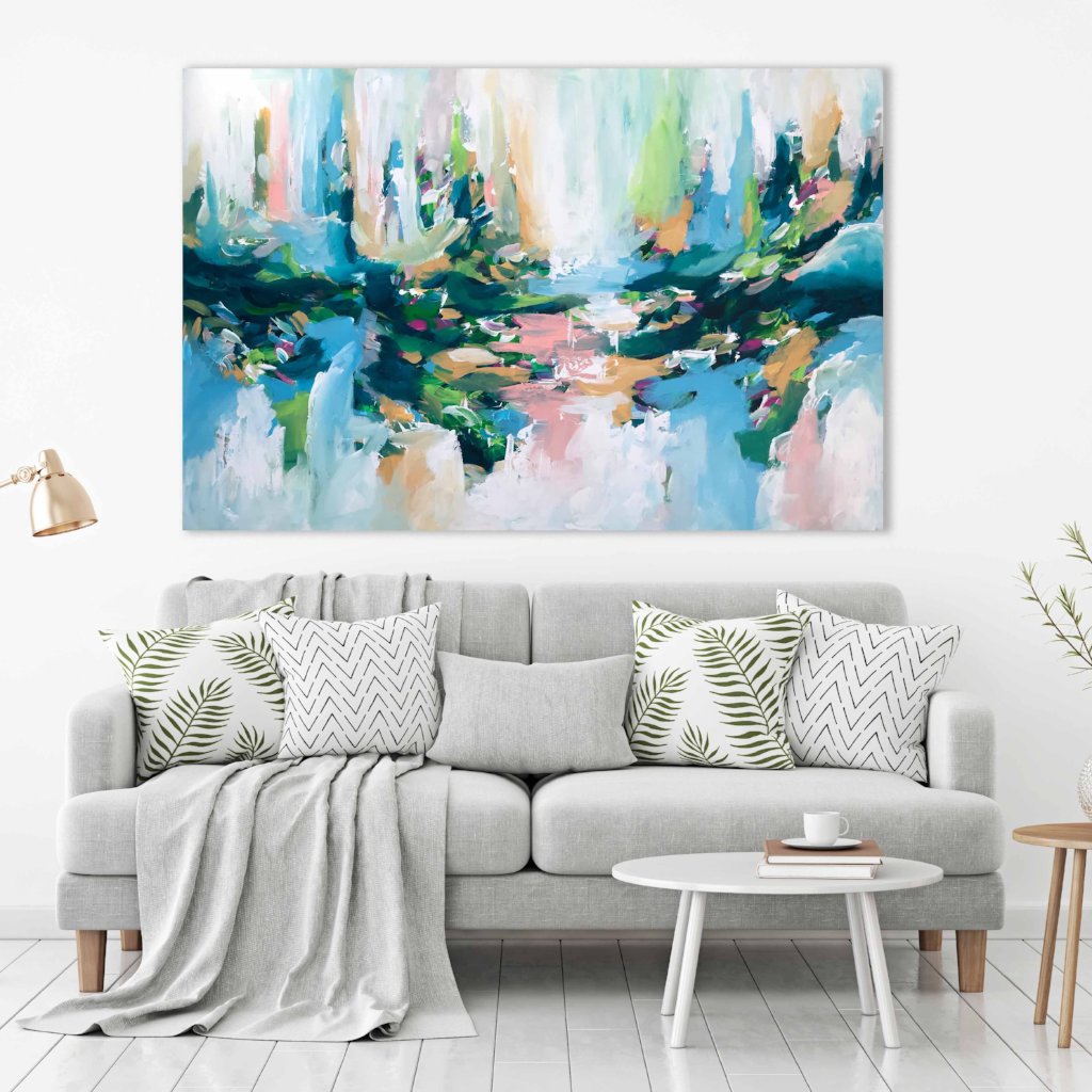 Make Up Your Mind - 152x102 cm - Original Painting