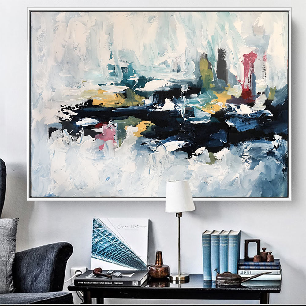 On The Bright Side - 102x76 cm - Original Painting