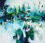 The Mountain - 115x110 cm - Original Painting-OmarObaid.com