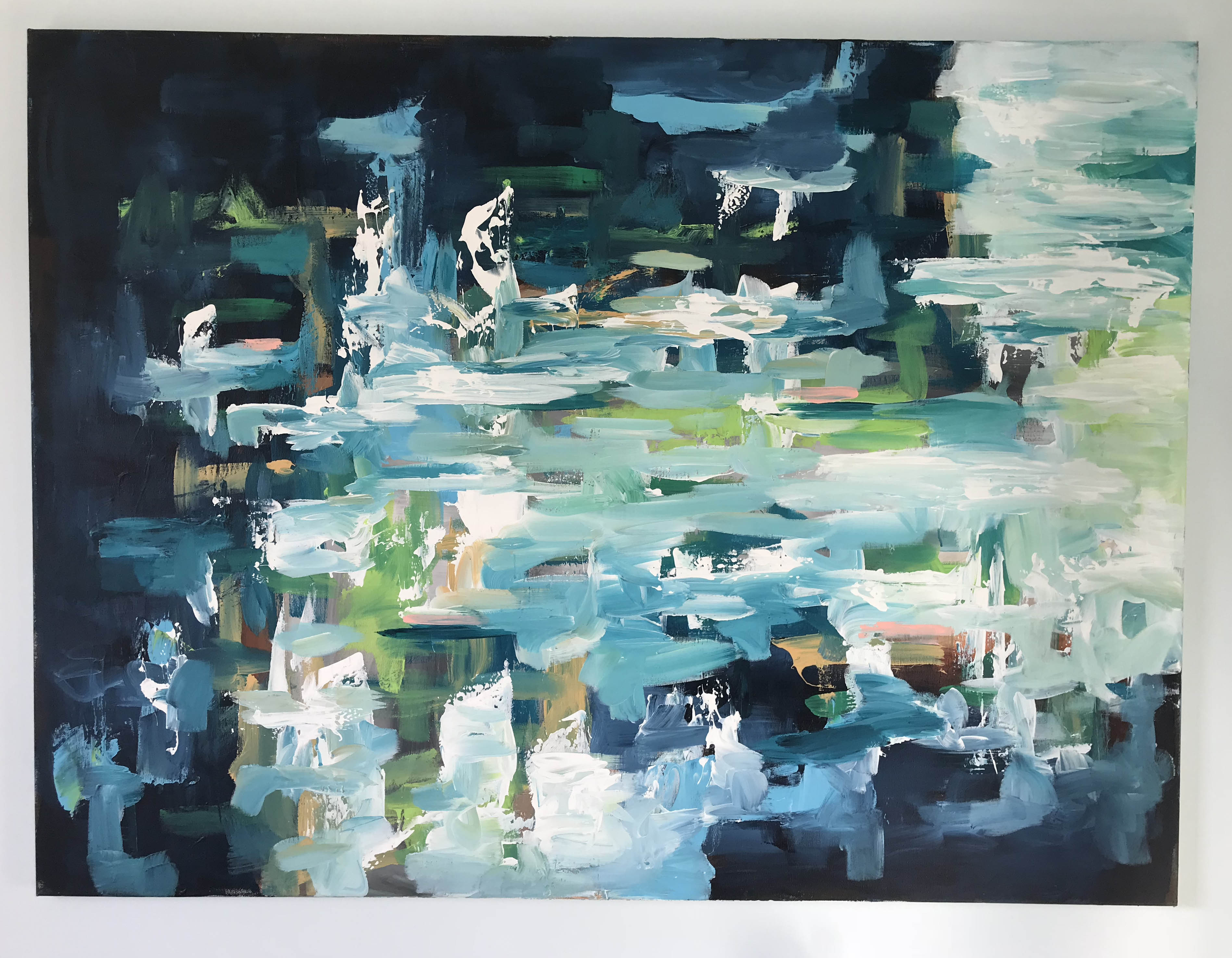 Soundless Landscape - 122x90 cm - Original Painting