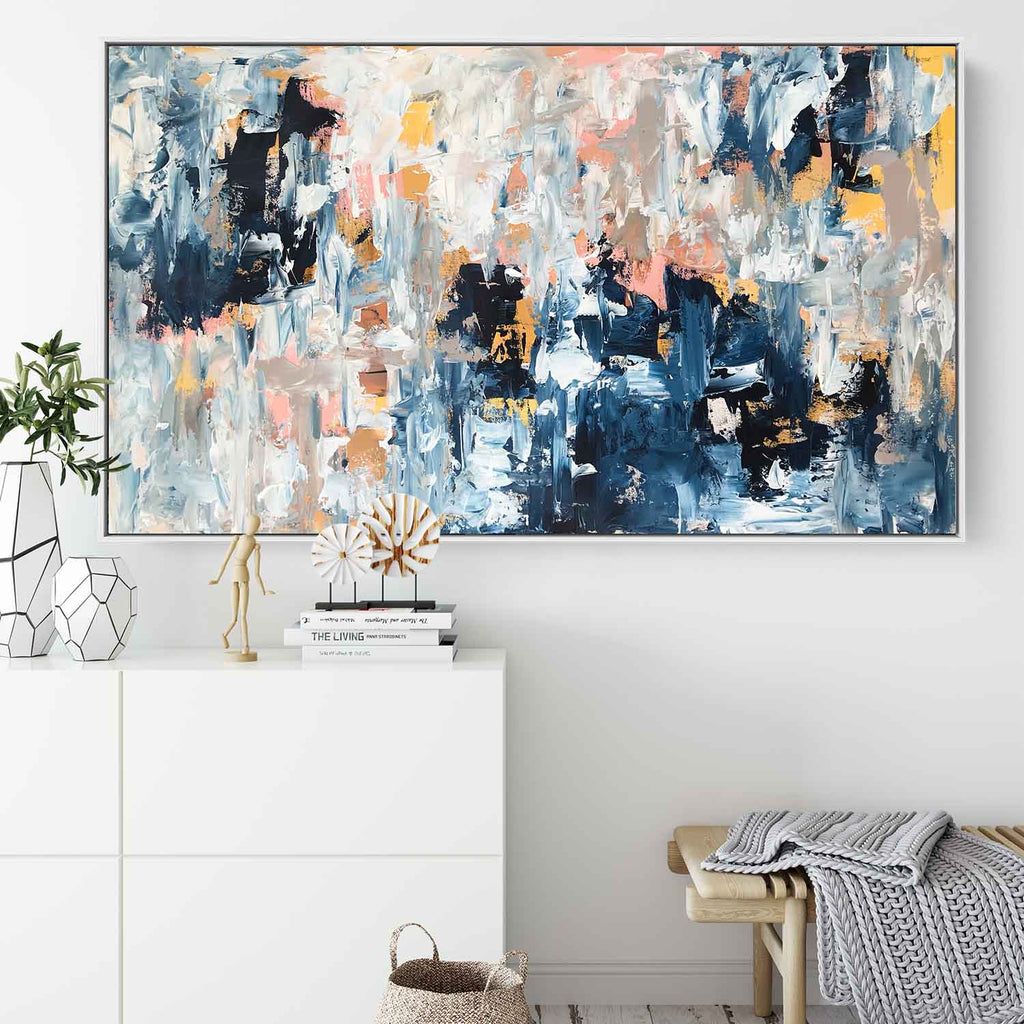 Through The Night - 122x70 cm - Original Painting