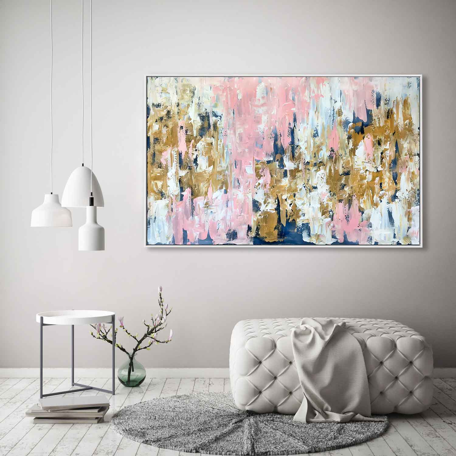 Clouds 3 - 122x76 cm - Original Painting