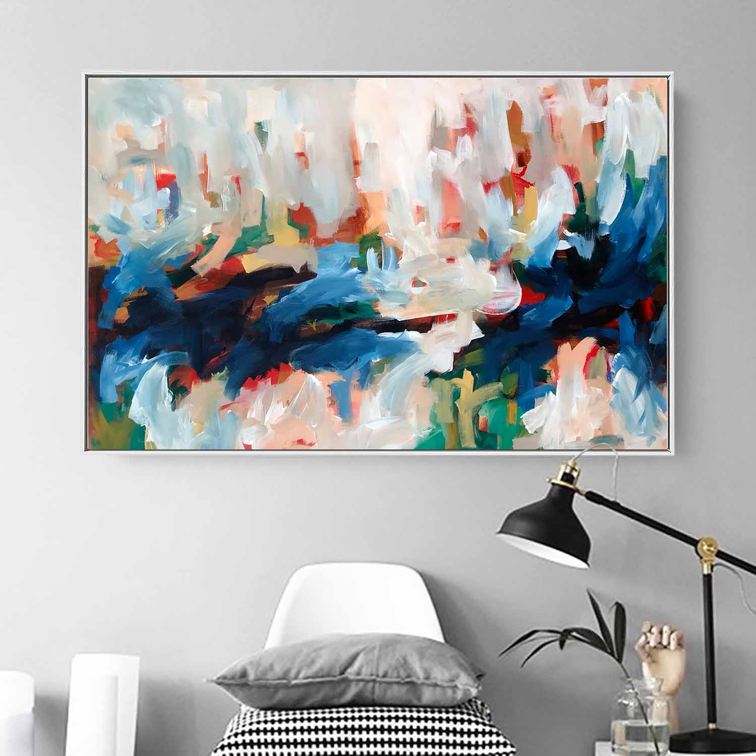 Autumn Leaves 3 - 117x76 cm - Original Painting