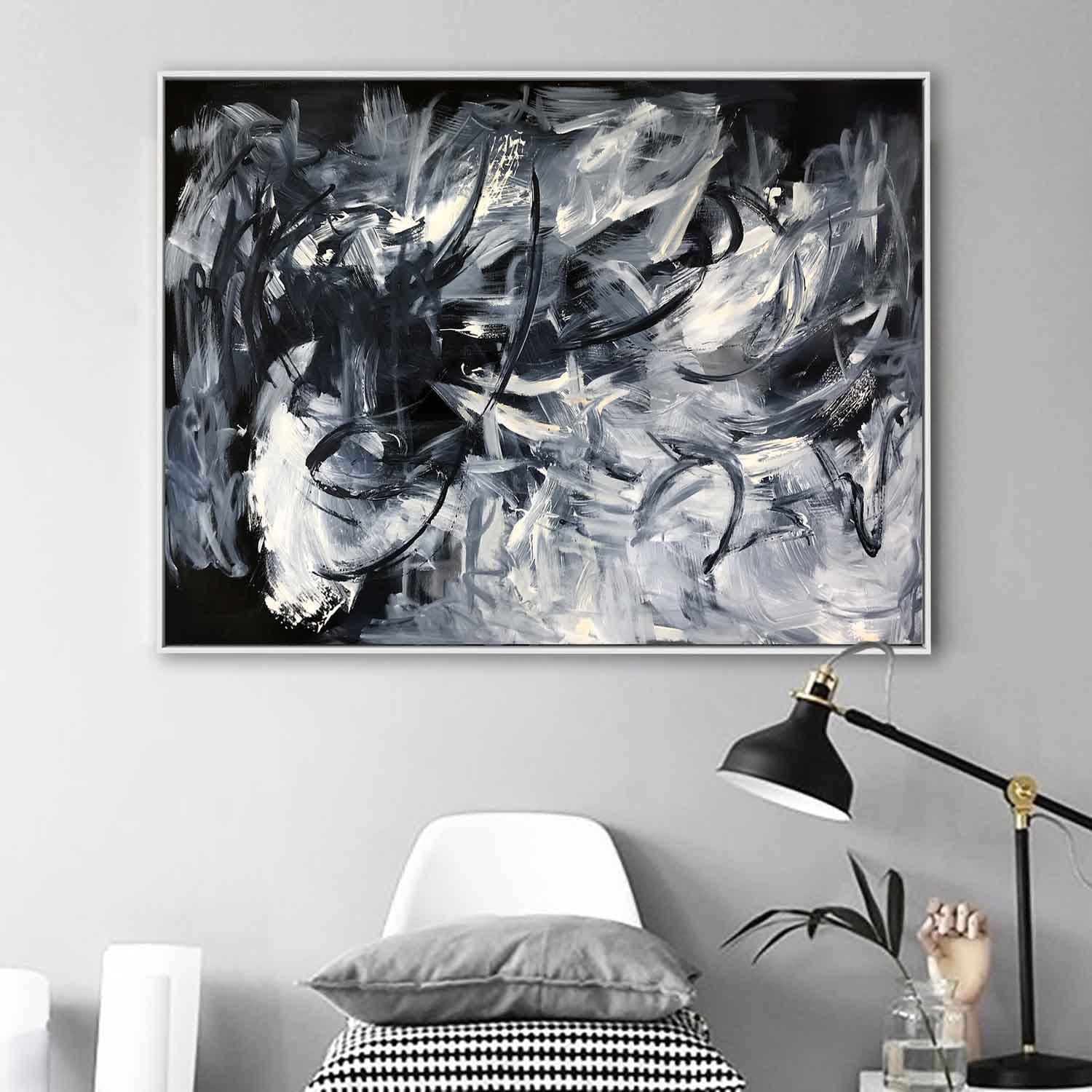 Beyond Midnight - 102x76 cm - Original Painting