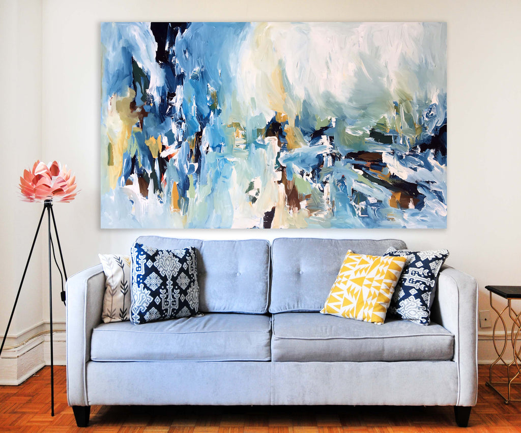 Distraction - 150x90 cm - Original Painting-OmarObaid.com