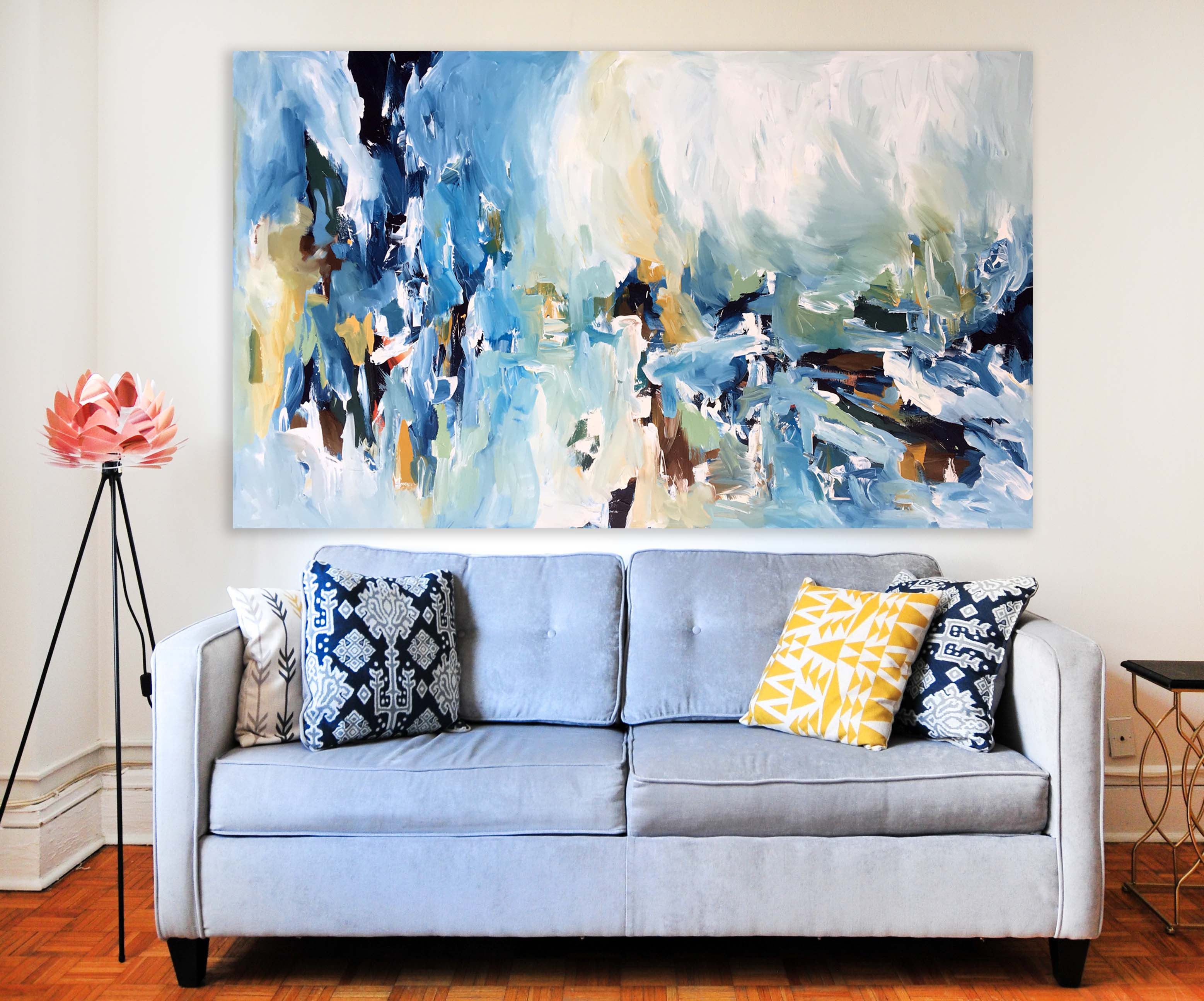 Distraction - 150x90 cm - Original Painting-OmarObaid.com