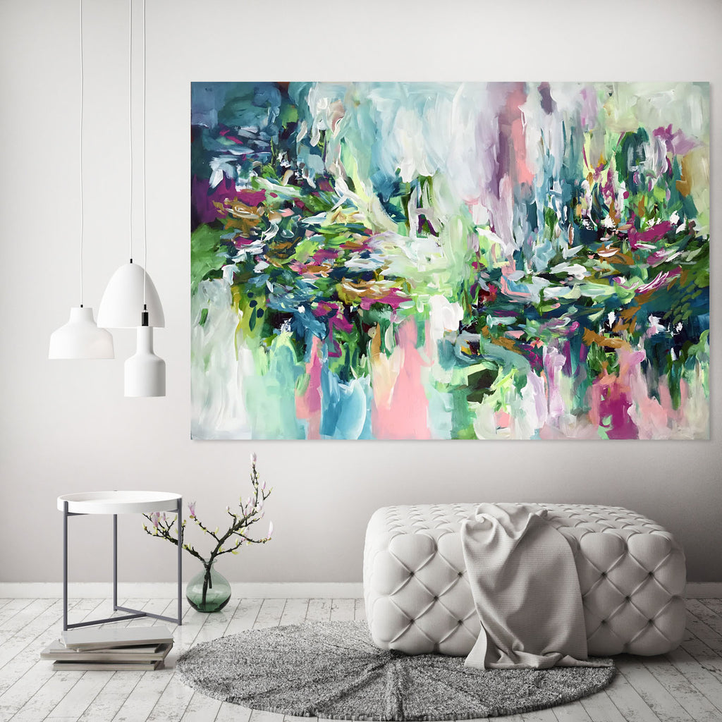 Without You There Is No Tomorrow - 152x107 cm - Original Painting-OmarObaid.com