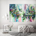 Without You There Is No Tomorrow - 152x107 cm - Original Painting-OmarObaid.com