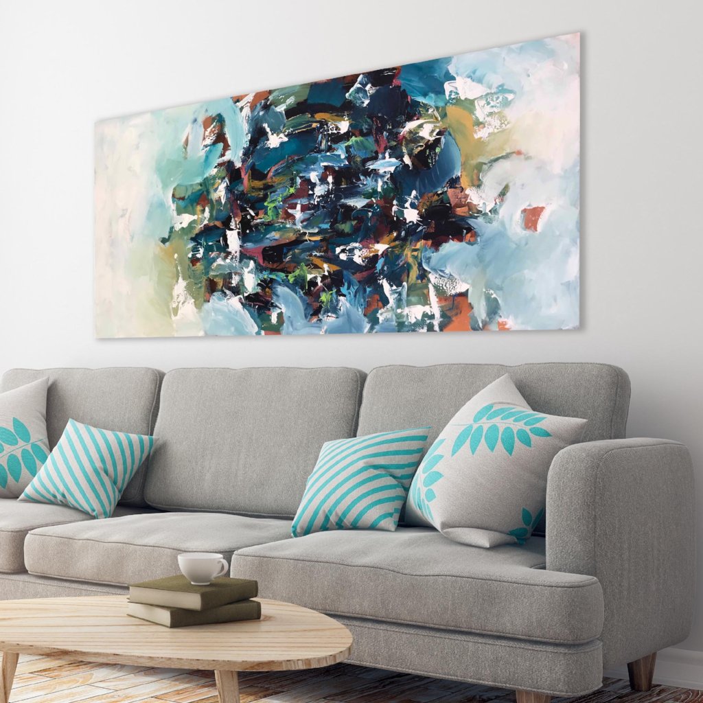 Into The Wild II - 152x76 cm - Original Painting