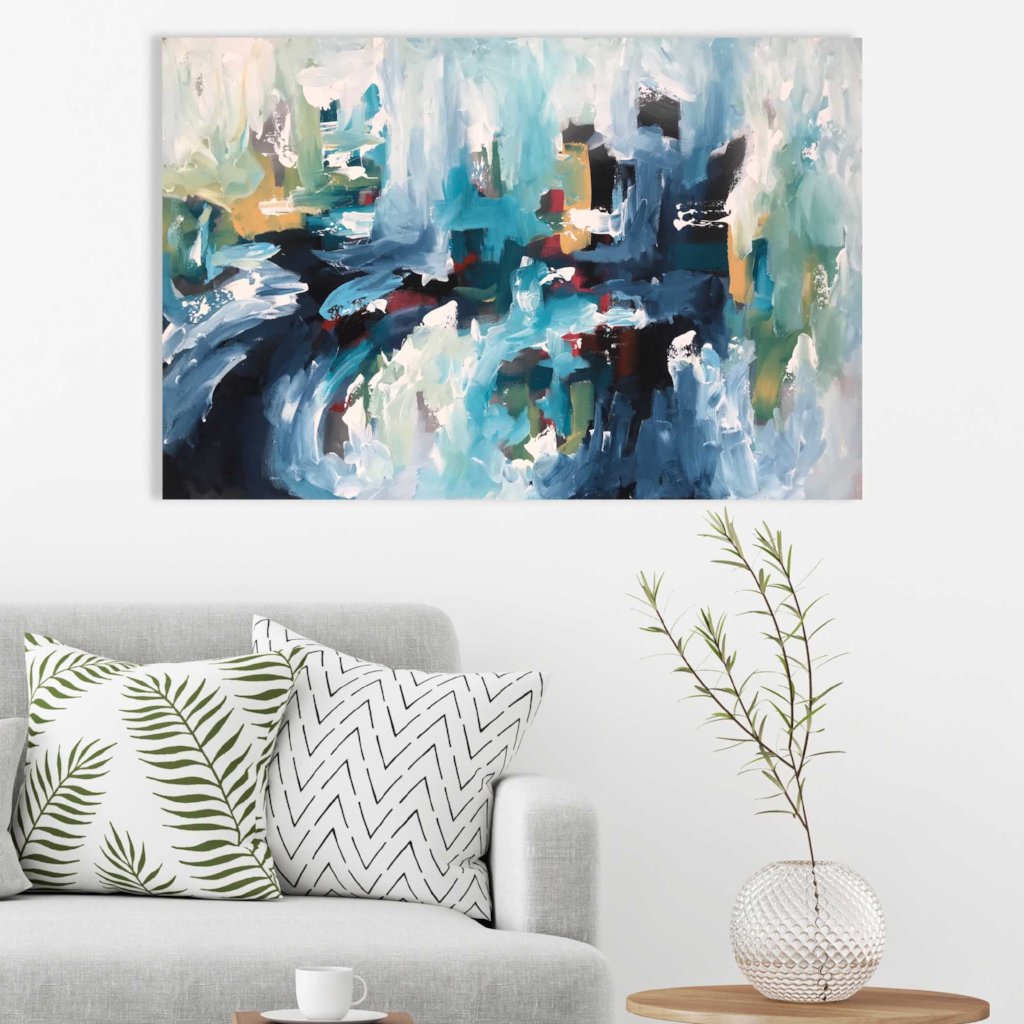 Illusions - 90x60 cm - Original Painting