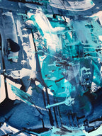 Impatient - 102x76 cm - Original Painting-OmarObaid.com
