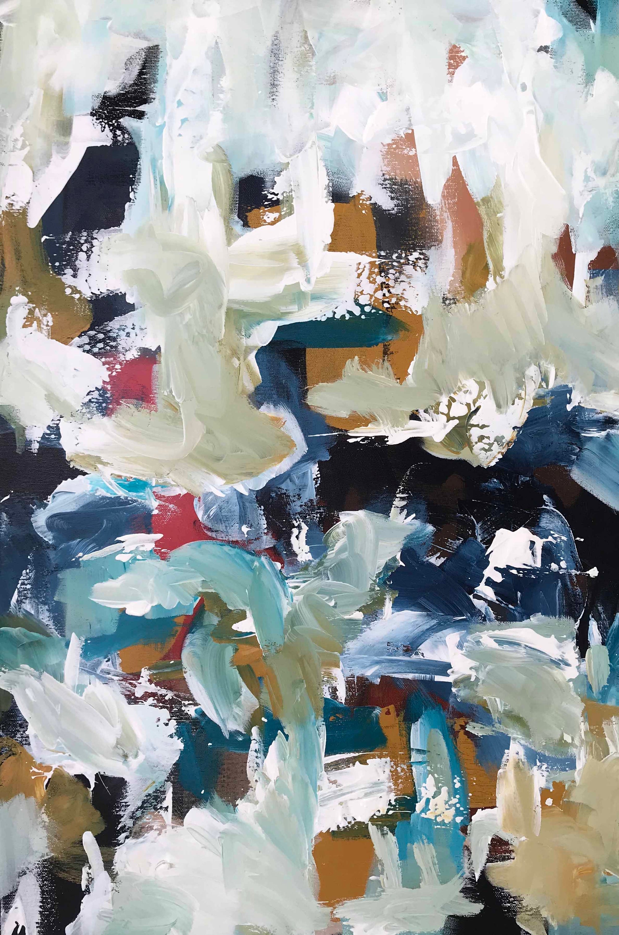 Nightfall - Original Painting-OmarObaid.com