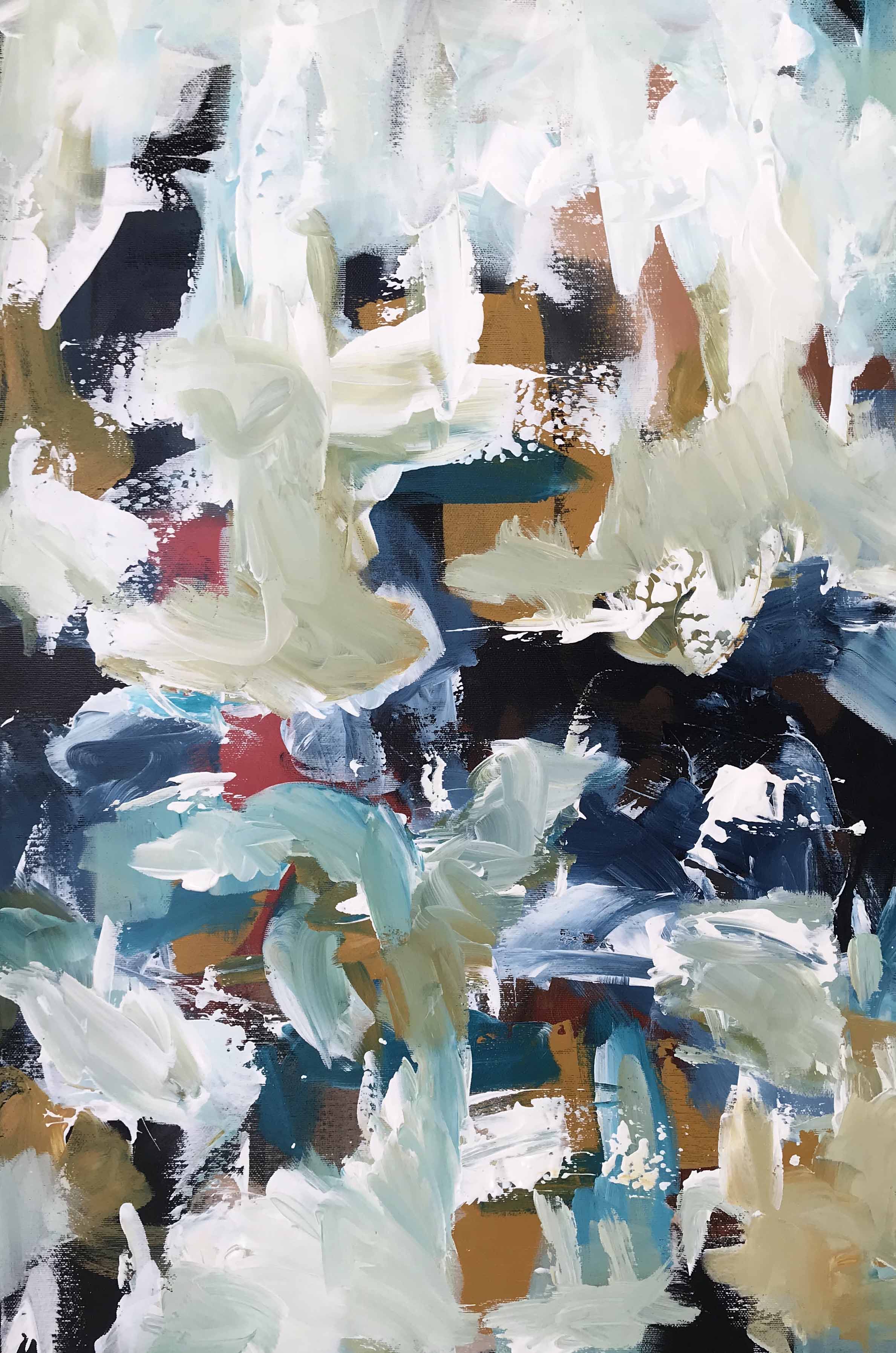 Nightfall - Original Painting-OmarObaid.com