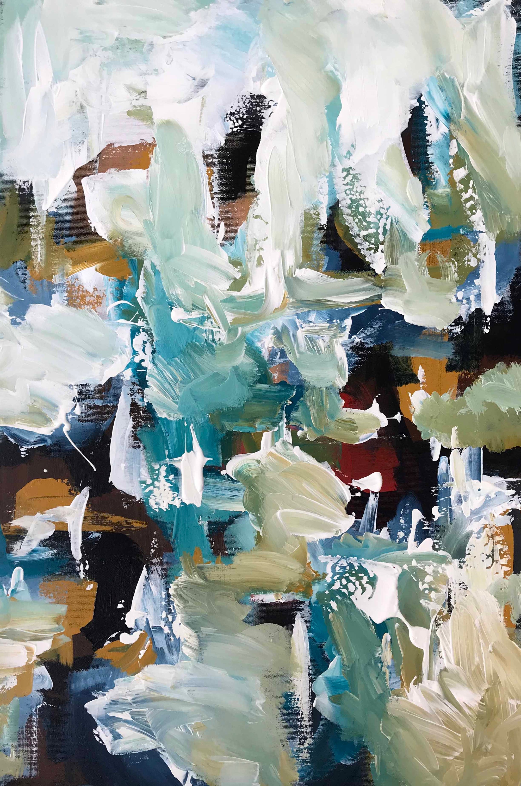Nightfall - Original Painting-OmarObaid.com