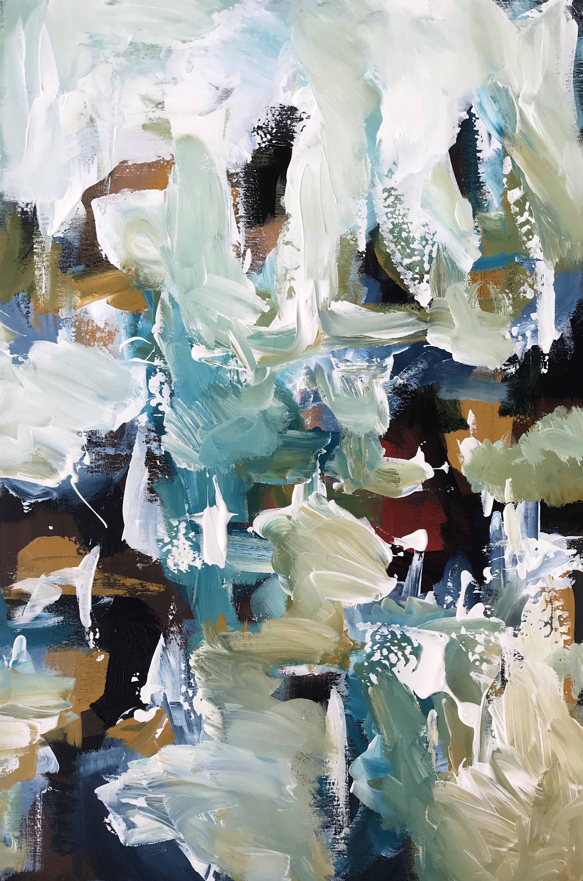 Nightfall - Original Painting-OmarObaid.com