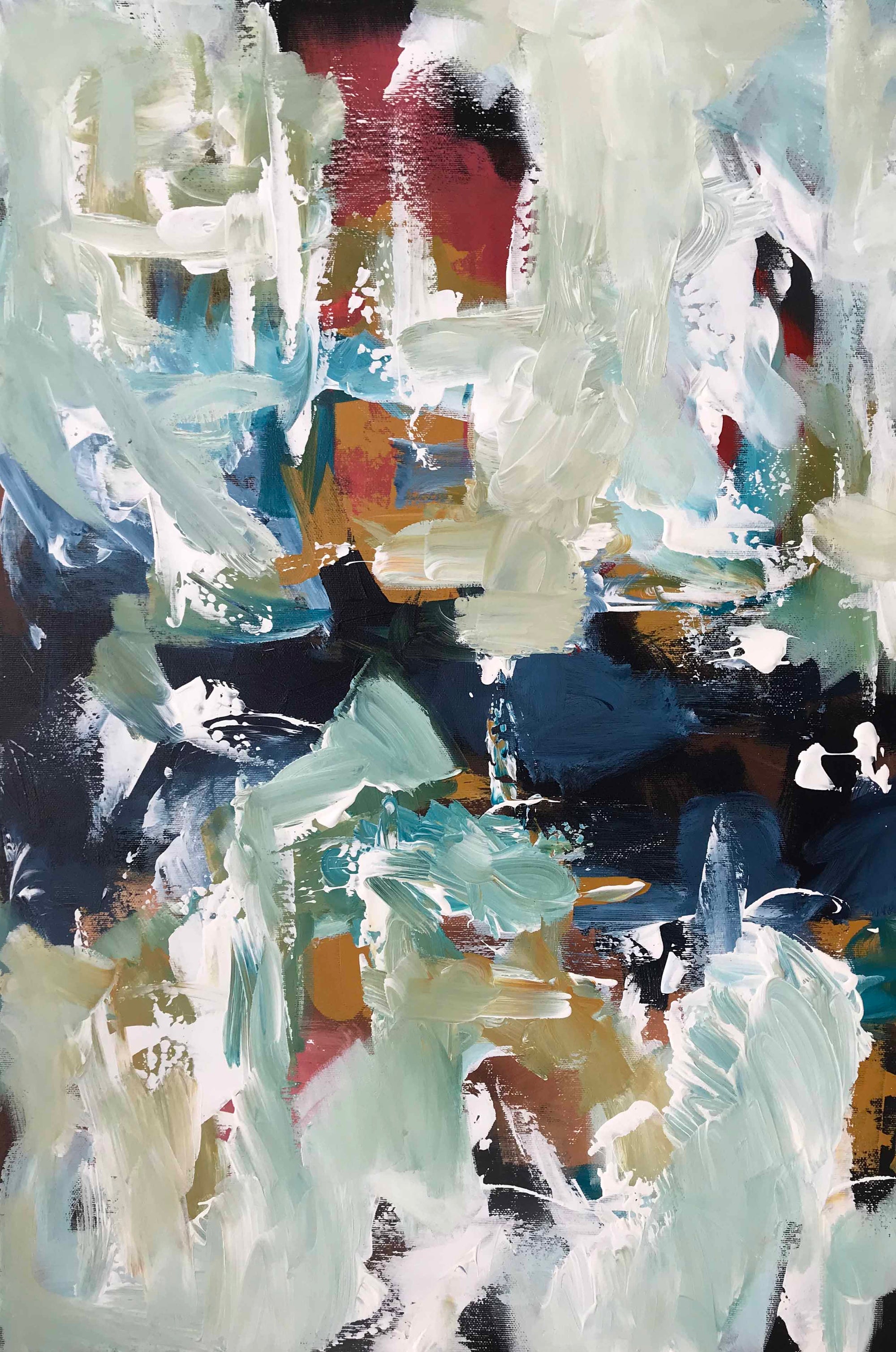 Nightfall - Original Painting-OmarObaid.com